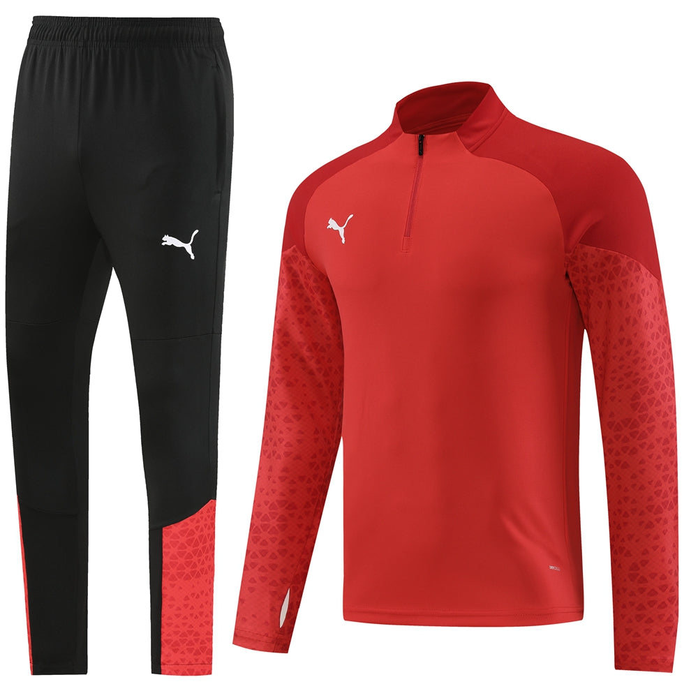 Puma red Training tracksuit