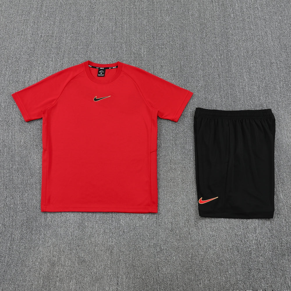Nike Dri-Fit set Red/Black Set