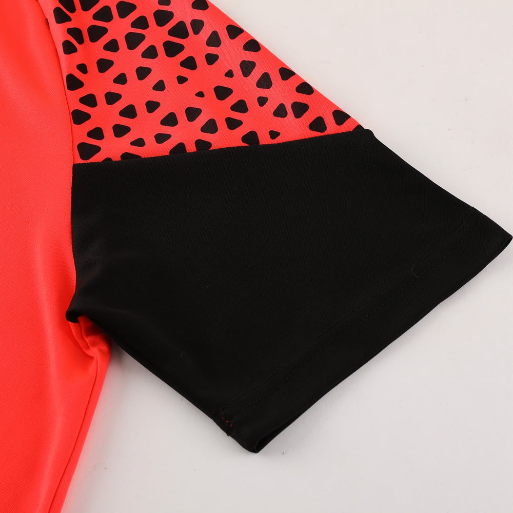 Puma T-Shirt LIGHT RED and BLACK SHORT Set