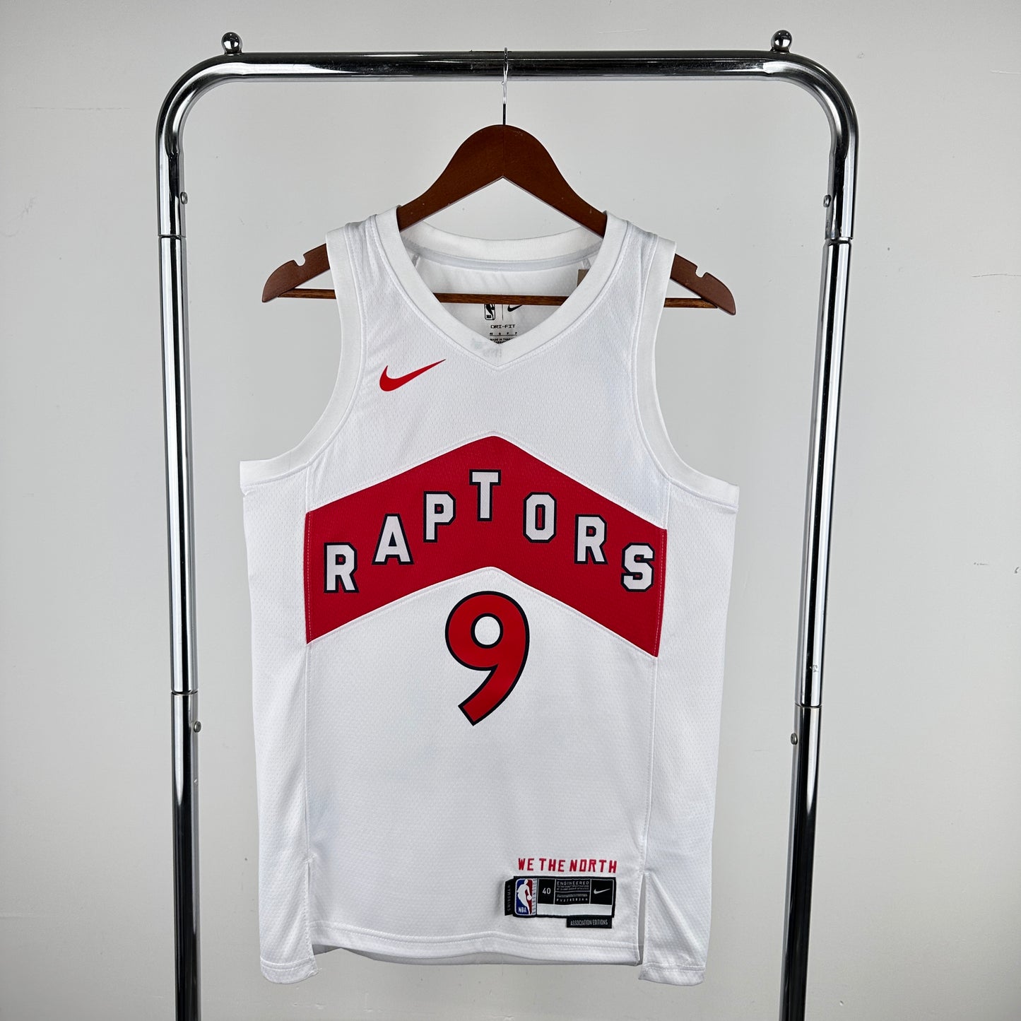 Men's Toronto Raptors RJ Barrett Fanatics White Fast Break Player Jersey - Association Edition