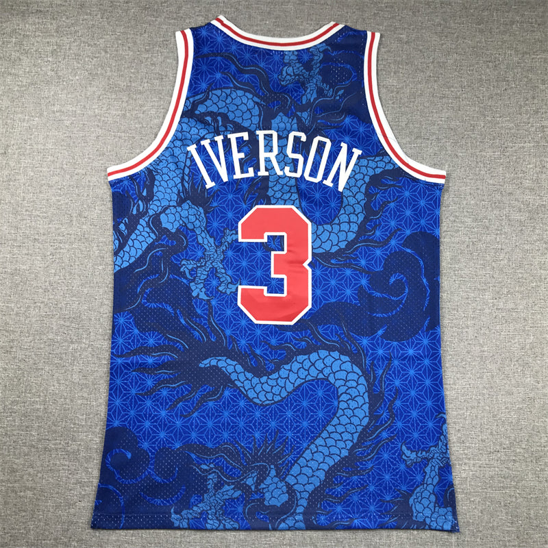 MITCHELL & NESS NBA ASIAN HERITAGE SWINGMAN JERSEY - PHILADELPHIA ALLEN IVERSON