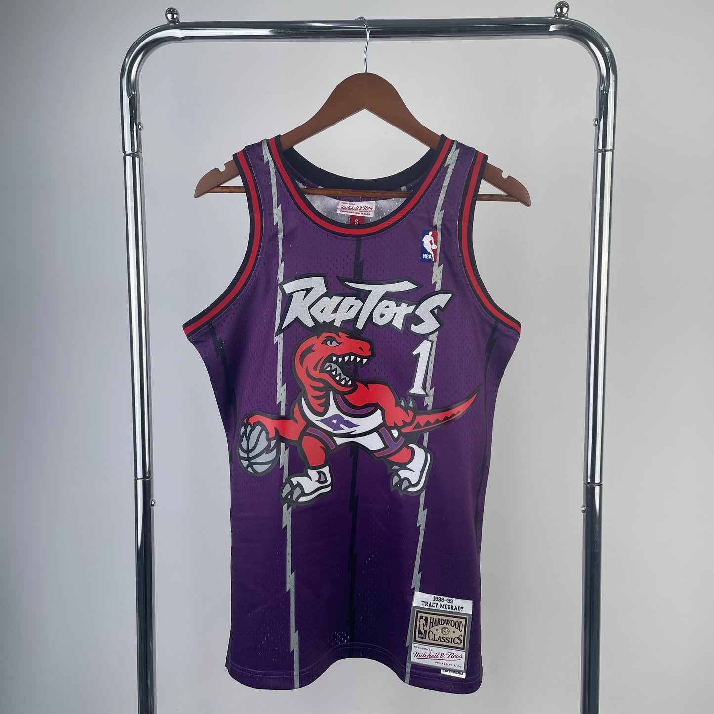 Purple Toronto Raptors 1998-99 Hardwood Classics Swingman Jersey