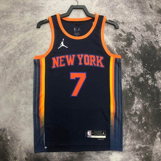 New York knicks city #7 NBA Jersey