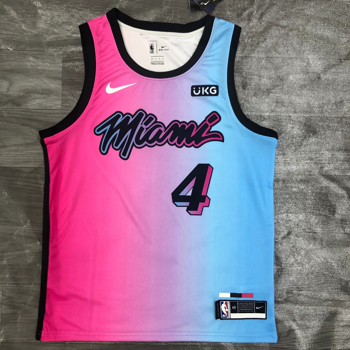 NBA Miami Heat city edition 21 #4