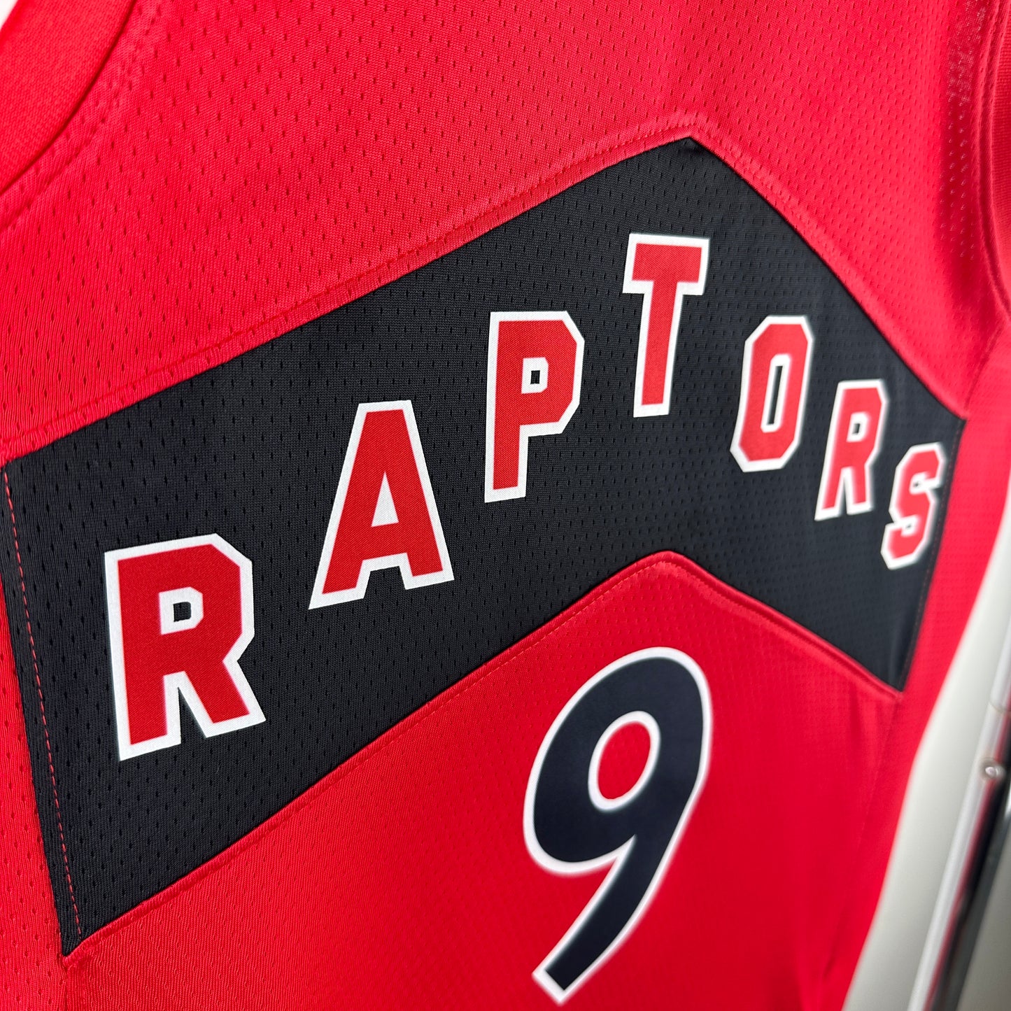 Toronto Raptors RJ Barrett Nike Red Swingman Jersey - Icon Edition