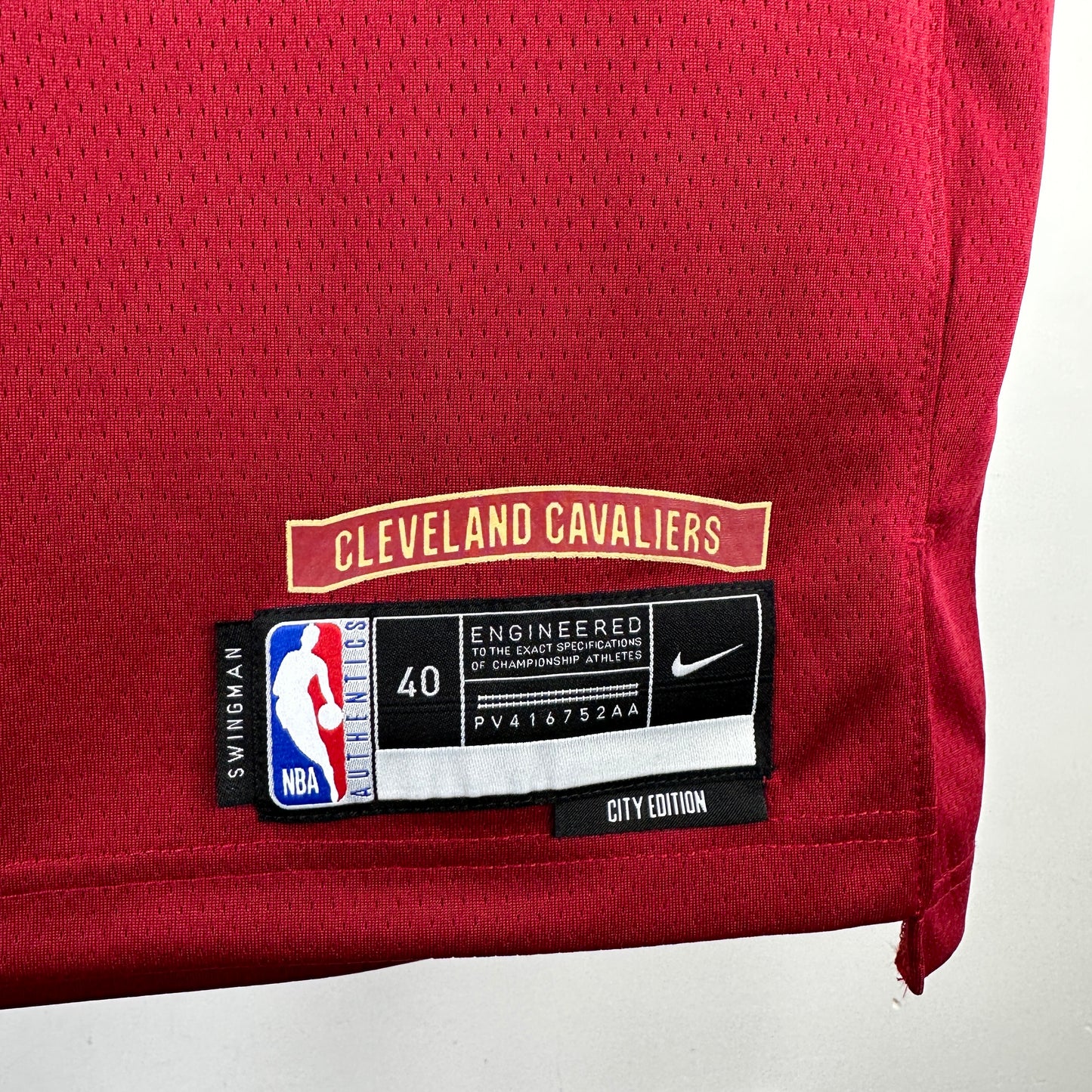 Youth Nike Wine Cleveland Cavaliers Swingman Replica Jersey - City Editon