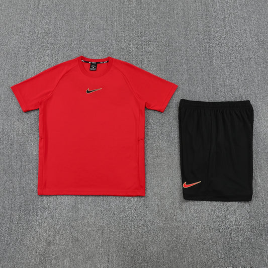 Nike Dri-Fit set Red/Black Set