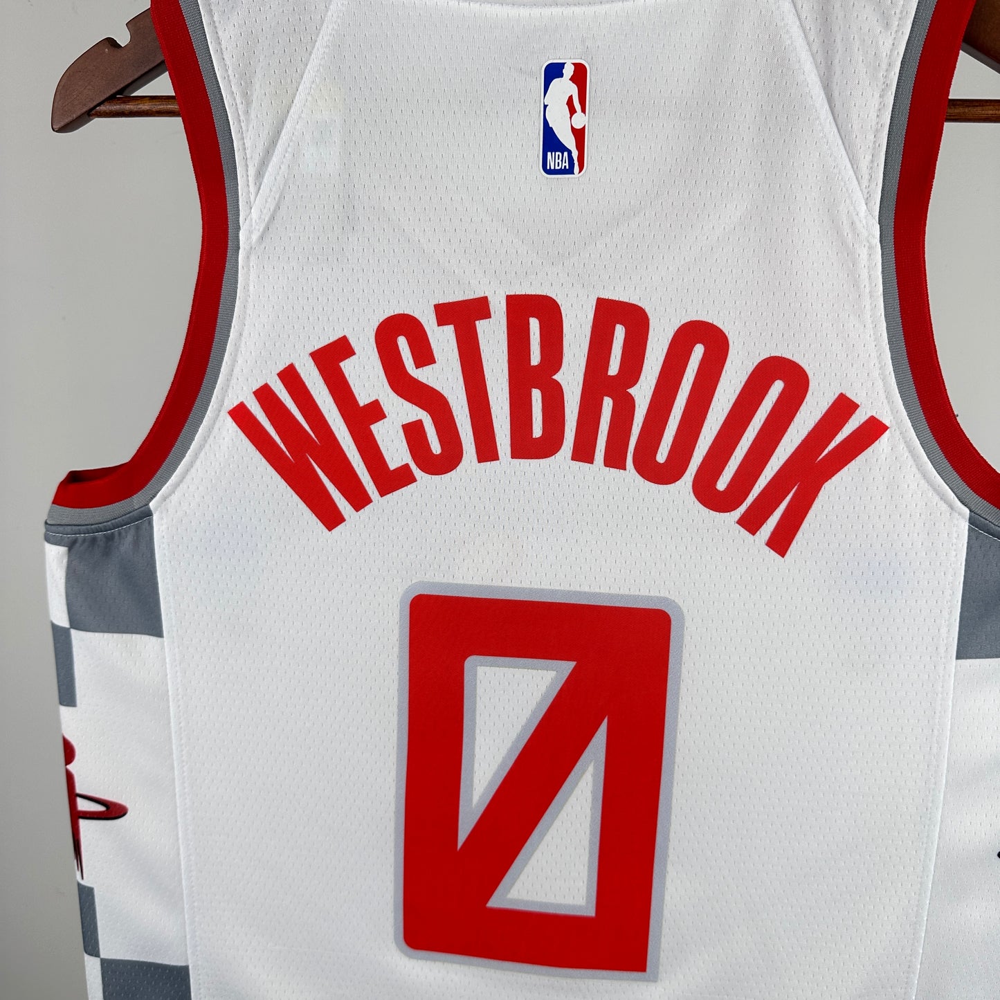 Houston Rockets Russell Westbrook Nike White Swingman