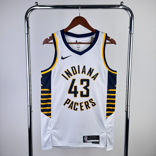 Indiana Pacers Nike Association Edition Swingman Jersey - White- Pascal Siakam