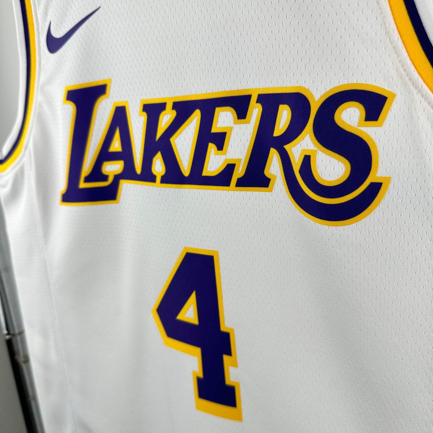 Dalton Knecht White Los Angeles Lakers Fast Break Replica Player Jersey - Association Edition