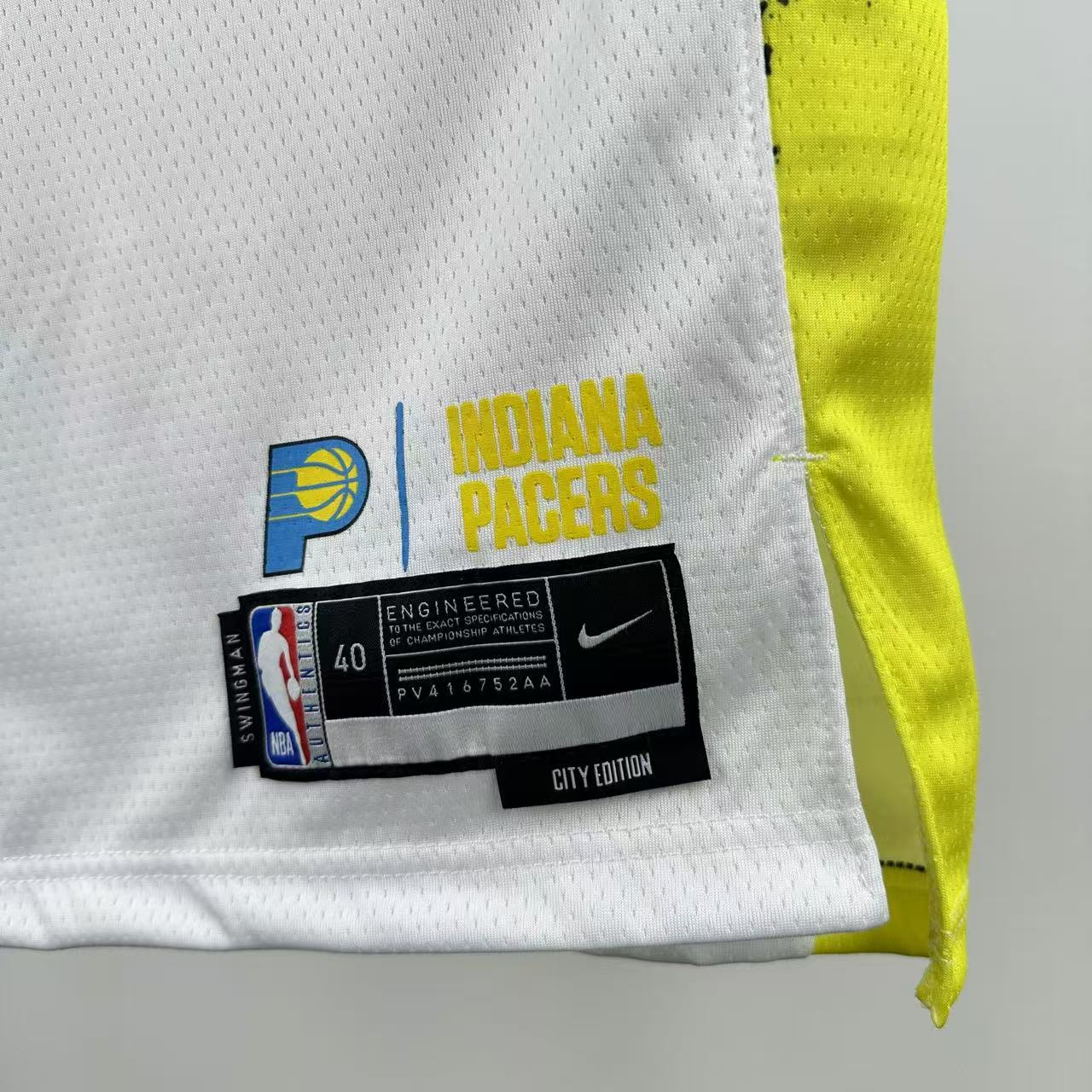 Indiana Pacers Nike City Edition Swingman Jersey 2024 - White - Pascal Siakam