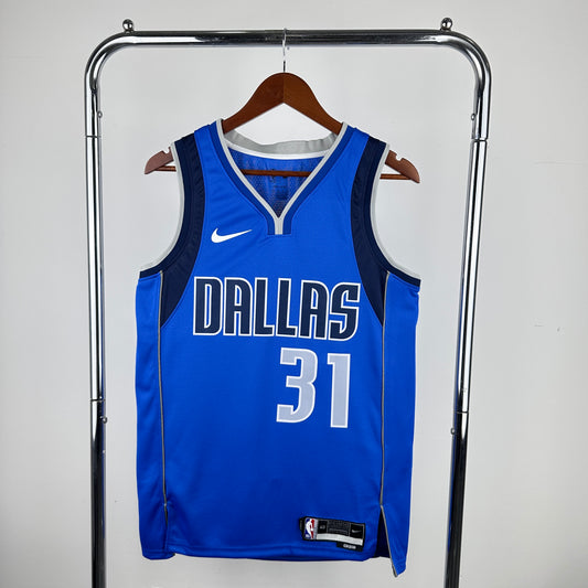 Dallas Mavericks Nike Icon Edition Swingman Jersey - Blue - Klay Thompson - Unisex