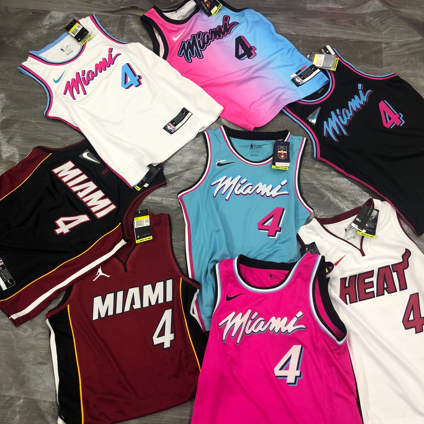 NBA Miami Heat city edition 21 #4