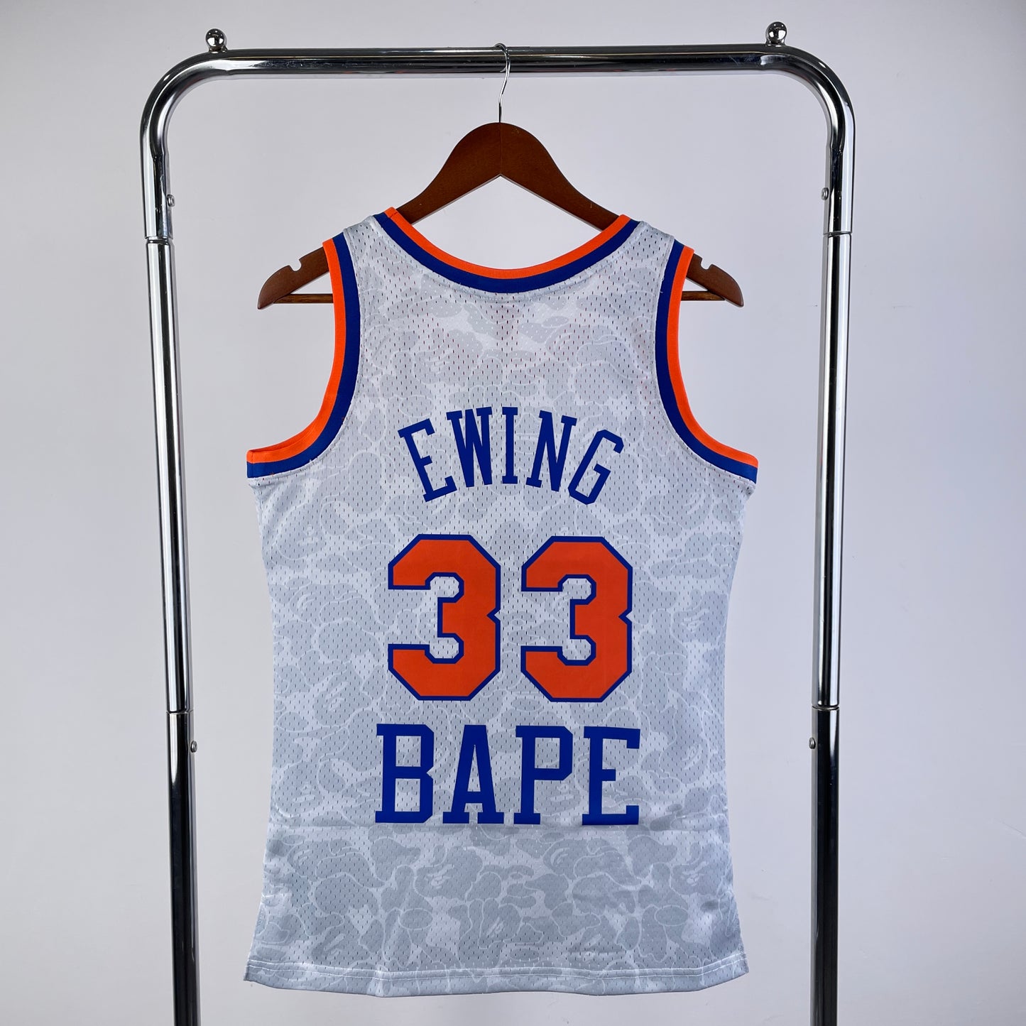 New York knicks city Patrick Ewing white