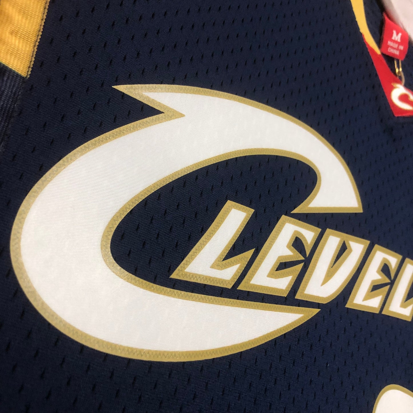 Lebron James Navy Cleveland Cavaliers Hardwood Classics Swingman Jersey