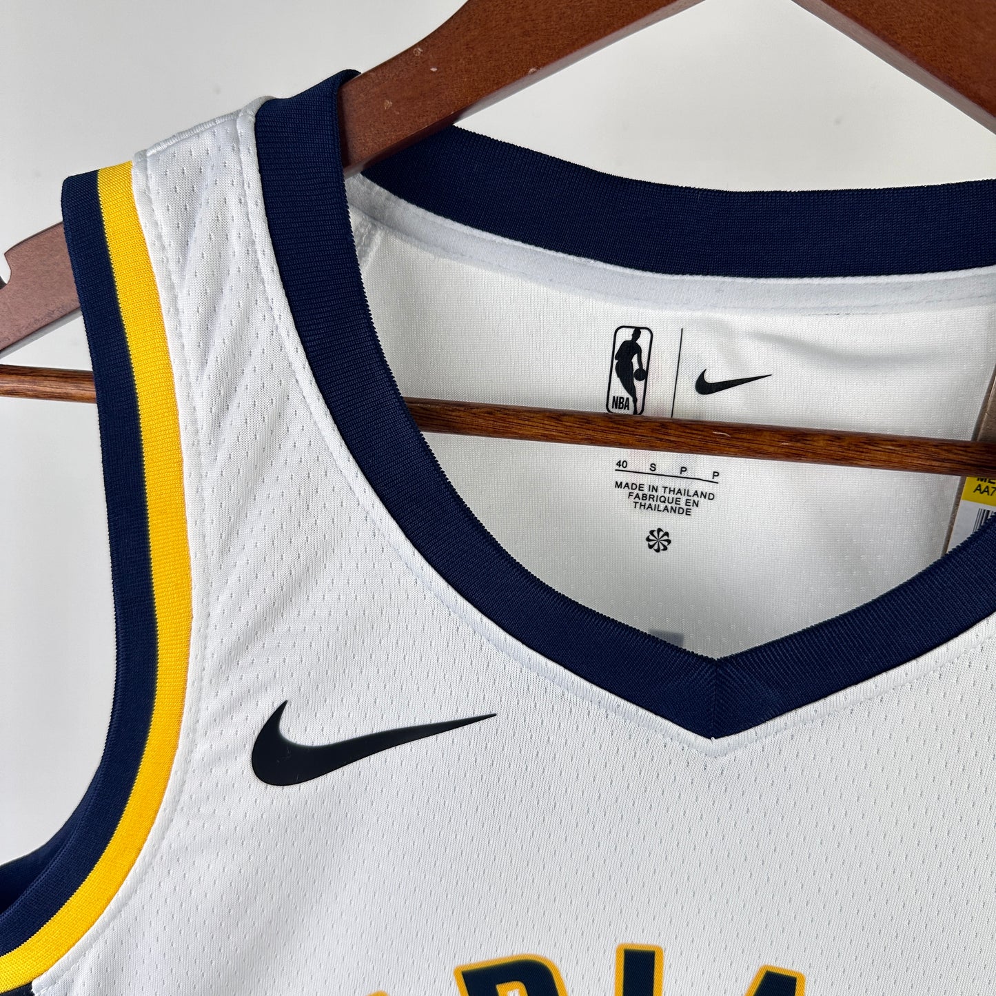 Indiana Pacers Nike Association Edition Swingman Jersey - White- Pascal Siakam