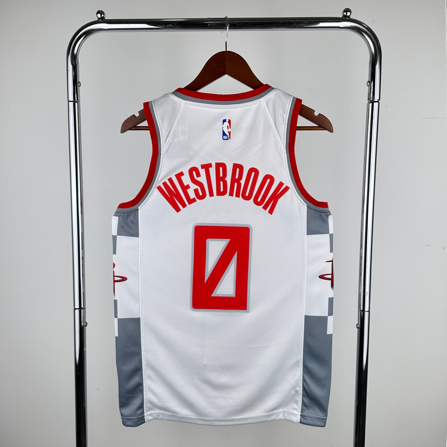 Houston Rockets Russell Westbrook Nike White Swingman