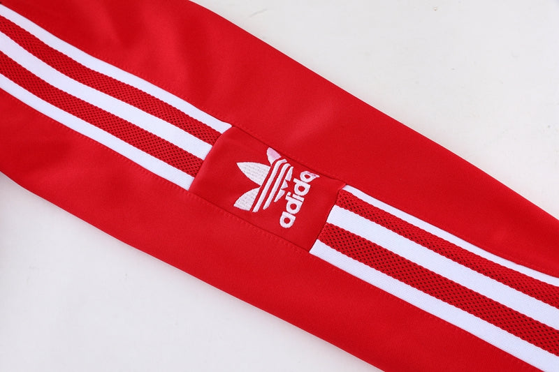 Adidas Men's Red Tracksuit S