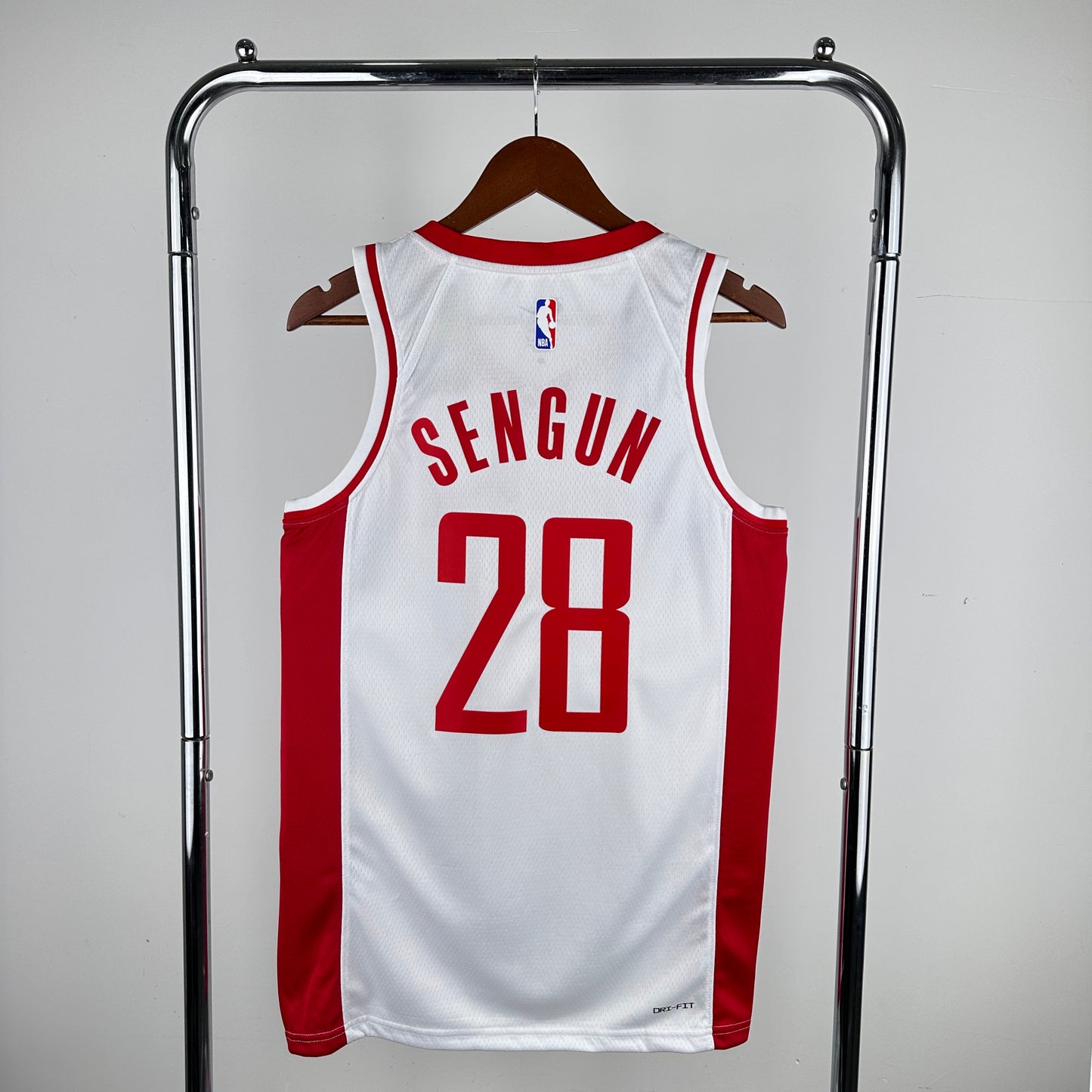 Houston Rockets Nike Association Edition Swingman Jersey - White - Alperen Sengun