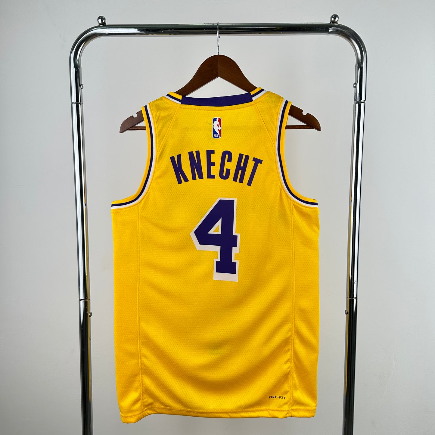 Men's Los Angeles Lakers Alex Caruso Nike Yellow 2020/21 Swingman Jersey - Icon Edition