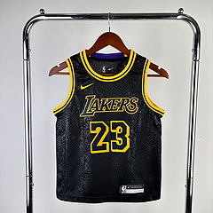 Lebron James Lakers NBA Swingman Jersey - Black