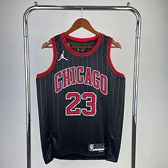 Men's Chicago Bulls Michael Jordan Mitchell & Ness Black 1995/96