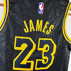 Lebron James Lakers NBA Swingman Jersey - Black