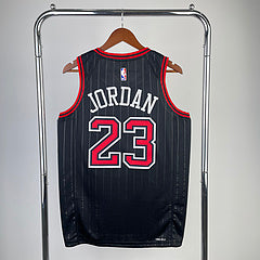 Men's Chicago Bulls Michael Jordan Mitchell & Ness Black 1995/96