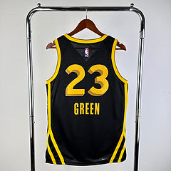 Golden State Warriors Nike Black 2023/24 Swingman Jersey - City Edition