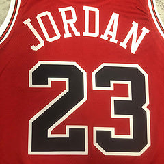 Chicago Bulls Michael Jordan Mitchell & Ness Scarlet 1997/98